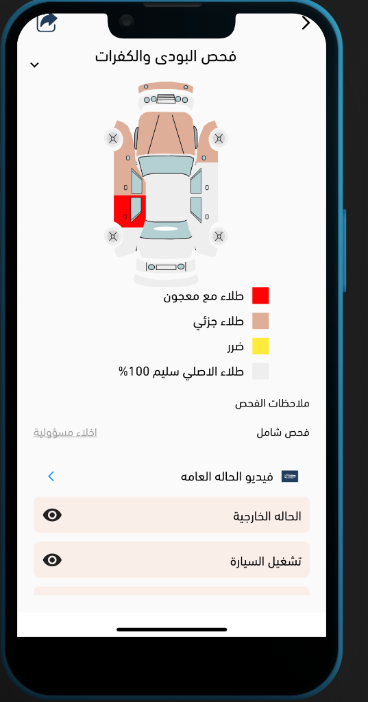 فحص السيارة